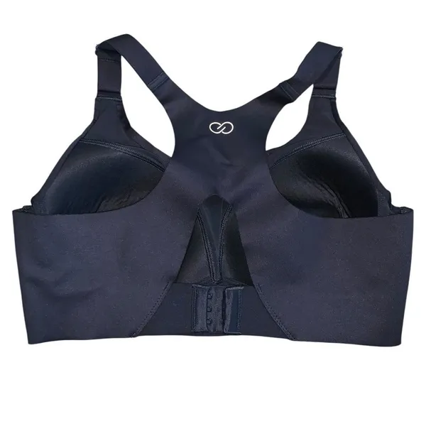 CALIA Racerback Sports Bra Women Medium Black Molded Cup High Impact Athleisure‎ - Image 3