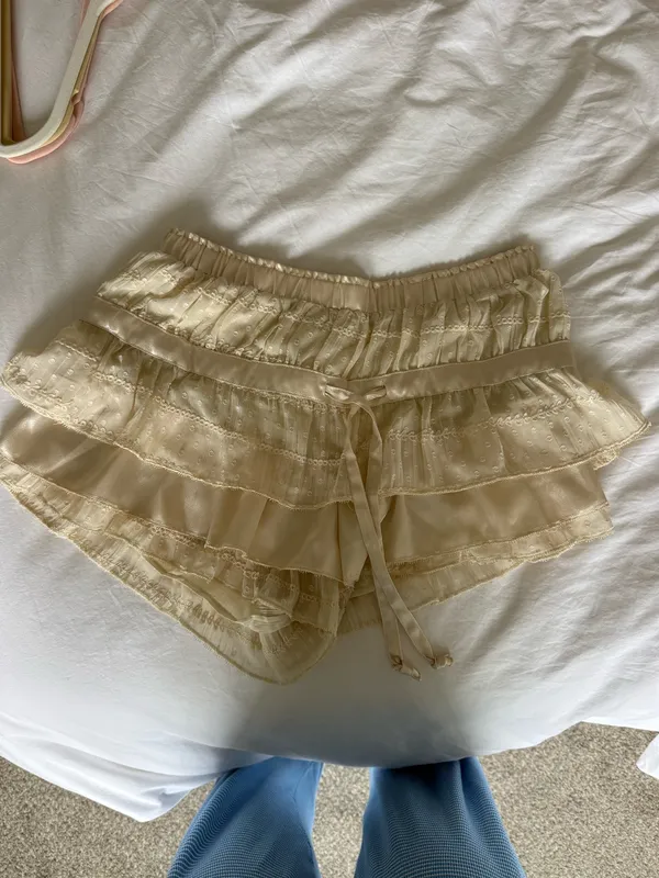 Free People Ruffle Shorts - Image 2