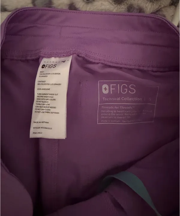 FIGS Yola Scrub Pants High-Waisted - Image 2
