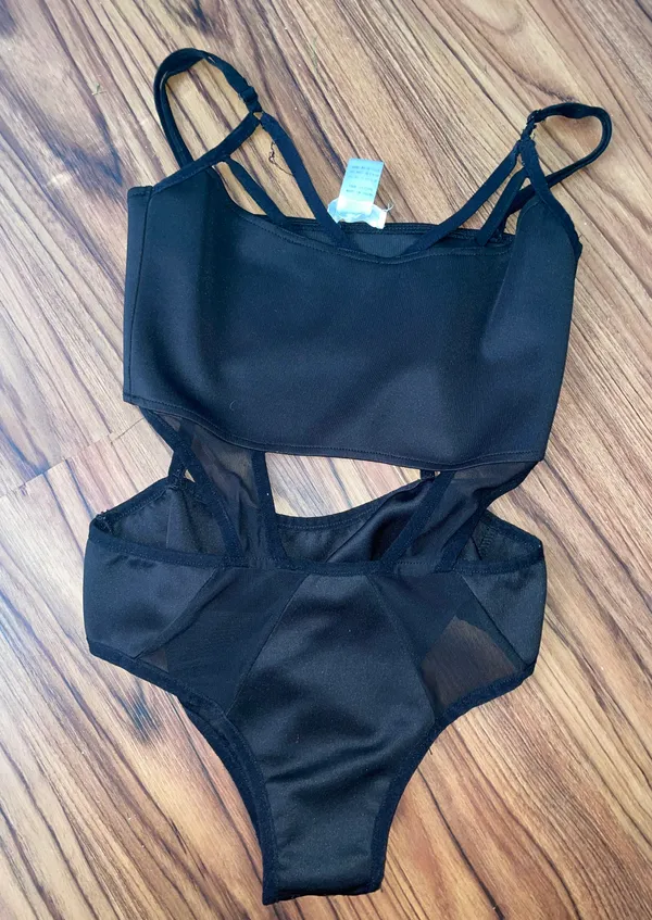 iHeartRaves Black Bodysuit - Image 2