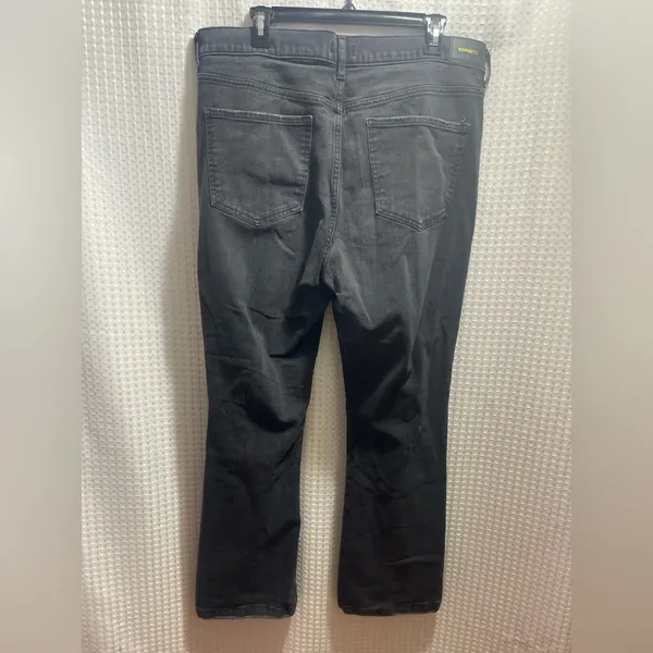 Black Distressed Jeans - Image 2