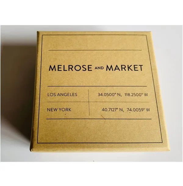 Nordstrom’s Melrose And Market Initial Charm Pendant Necklace, Silver, “M”, NEW - Image 7