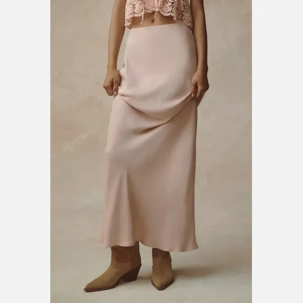 Anthropologie The Tilda Maxi Slip Skirt - Image 8