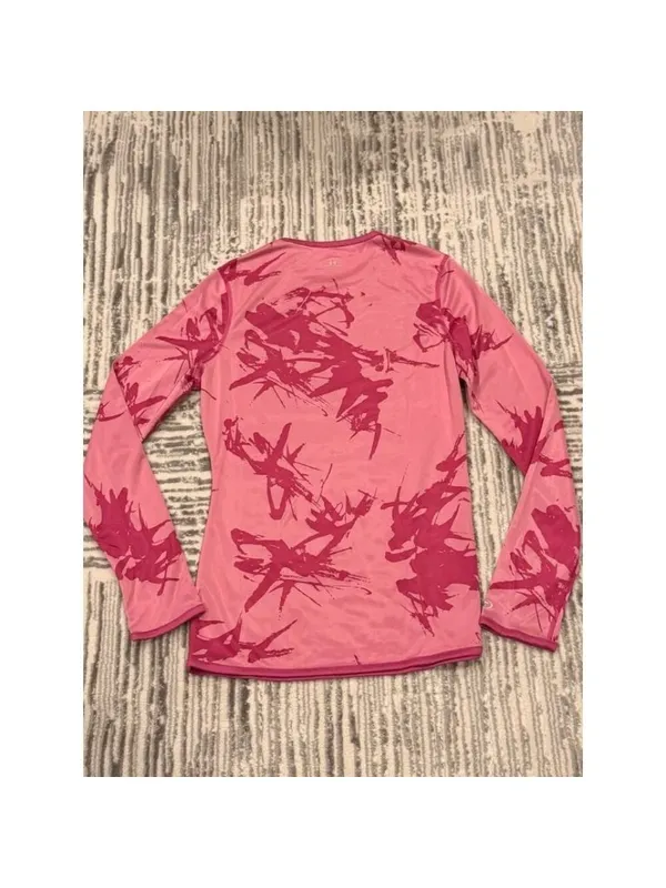 NEW Under Armour women's small pink reversible All-Season Gear top MSRP $70 - Image 2