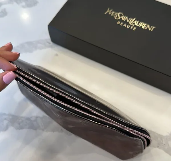 YSL Saint Laurent Makeup Travel Vanity Pouch - Image 7