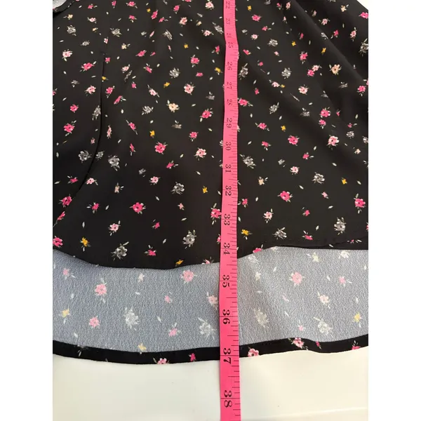 French Connection 71KPU - Bell‎ Sleeve Floral Casual Dress - Size 6 - Image 8