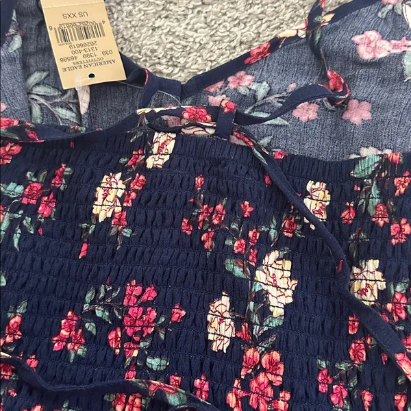 American Eagle Outfitters Floral Cut-out romper - Image 12