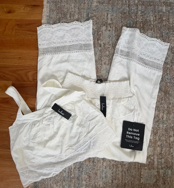 Lulus White Set Two-Piece - Image 2