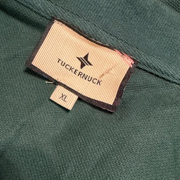 Tuckernuck June Bug Green Cotton Pique Long Sleeve Polo Mini‎ Dress XL NEW - Image 6