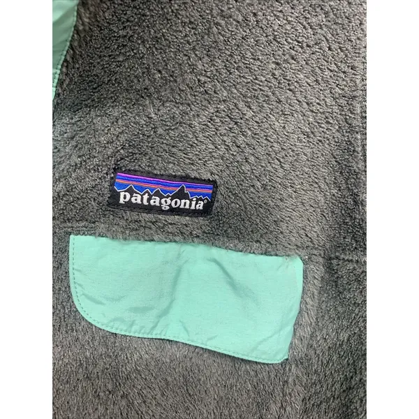 Womens Size S Patagonia Fleece Re-Tool Grey Pullover EUC - Image 3