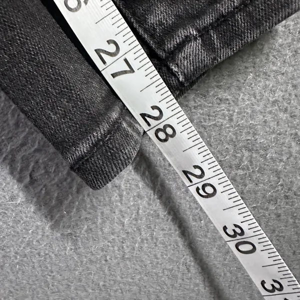 American Eagle Hi-Rise Jeggings Size 00 Regular‎ Black Wash Denim Skinny Jeans - Image 9