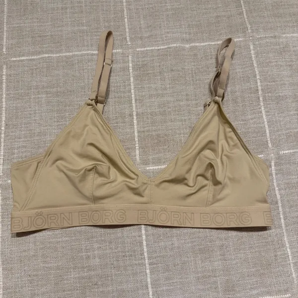 Bjorn Borg Bralette Bundle Black Beige 2PK Sleep Lounge Size 38 - Image 7