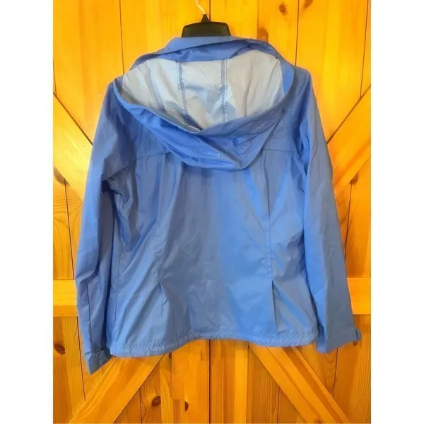 Columbia Full Zip Blue Jacket Coat with Hood RN 69724 CA 05367 Size Medium (3151 - Image 4