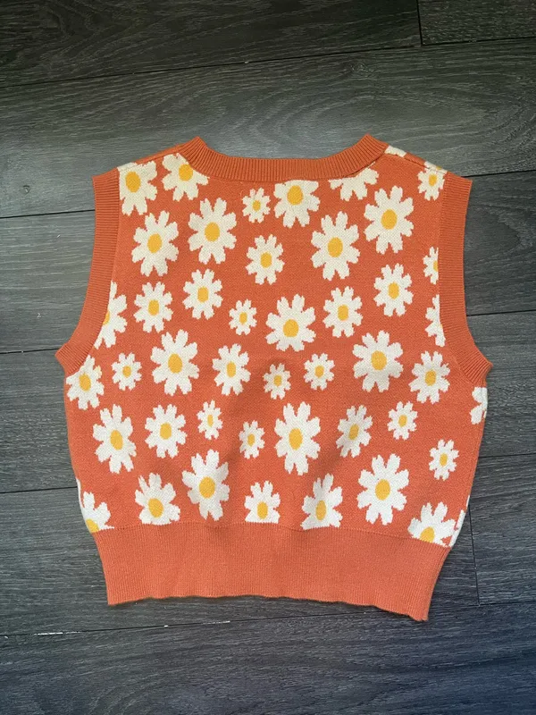 Altar'd State Sweater Vest Cropped - Image 2