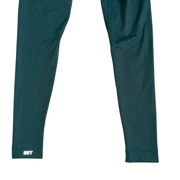 SET Active Sportbody Leggings Womens‎ M Green Excellent High Waist Yoga Pants - Image 5