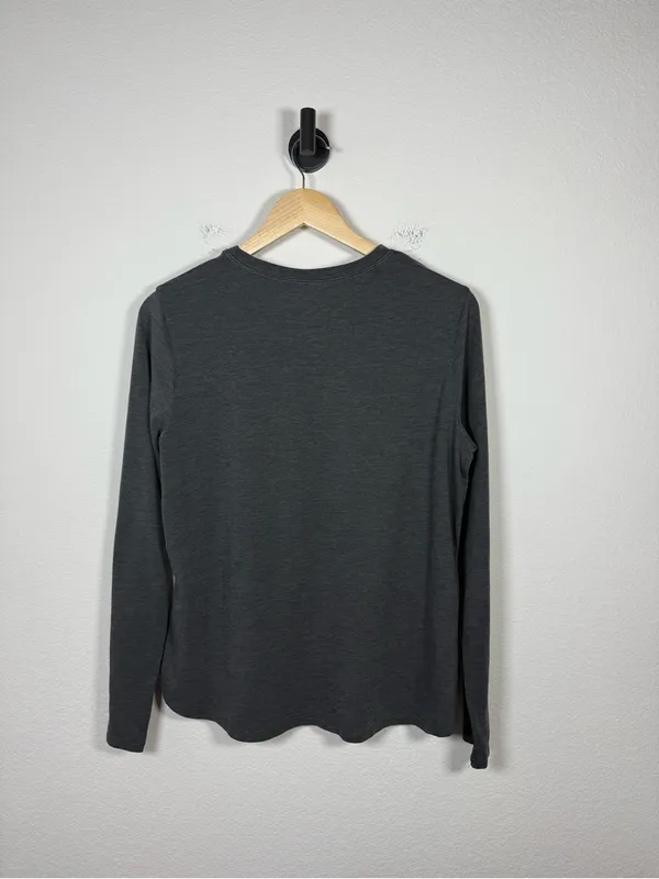 Kuhl Konstance Long Sleeve Top Womens Large Gray UPF 50 Mountain Born - Image 10