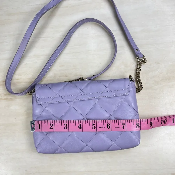 Kate Spade Emerson Place Vivenna Quilted Leather Crossbody Bag Lavender PWRU4229 - Image 8