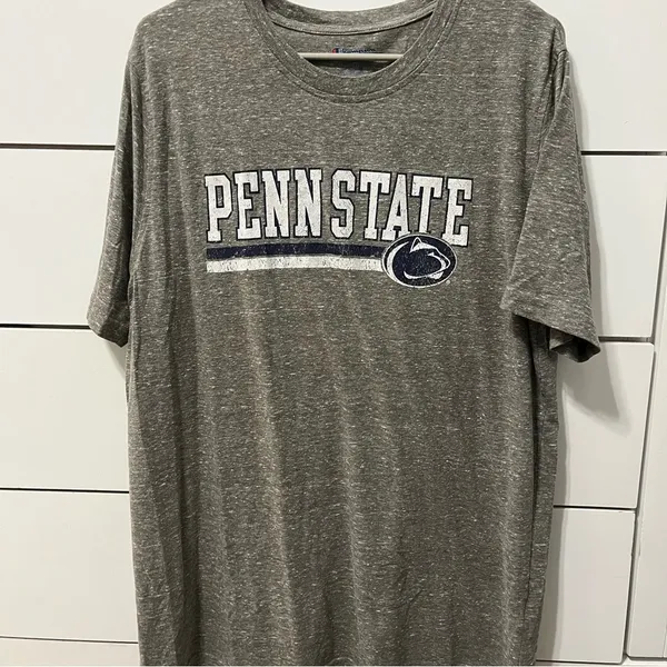 Champion Penn State Heather Grey T Shirt - Image 2