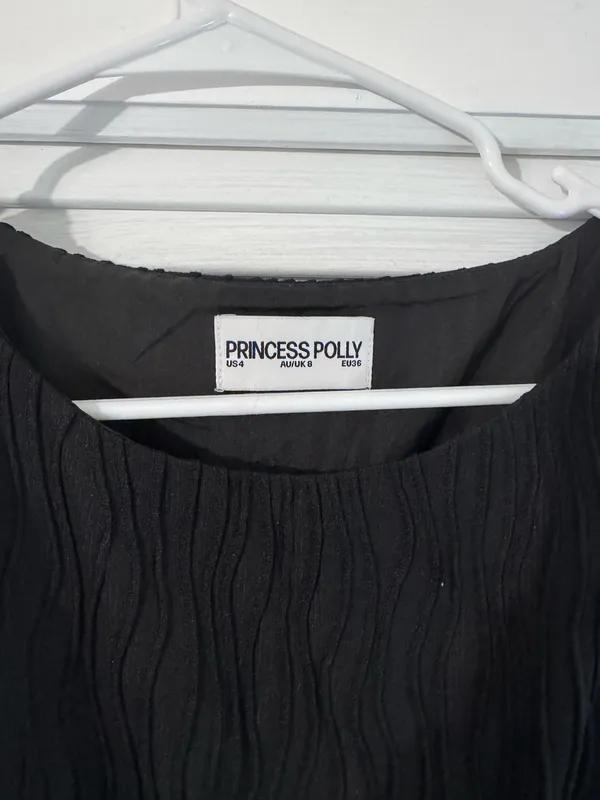Princess Polly Black Mini Dress  - Image 2
