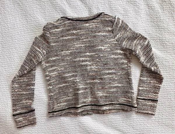 Ann Taylor LOFT SP wool cropped tweed jacket - Image 2