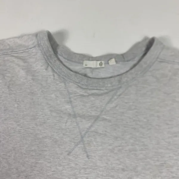 Tasc Performance Shirt Womens XL Gray Cropped Short Sleeve Crewneck Athletic Top - Image 3
