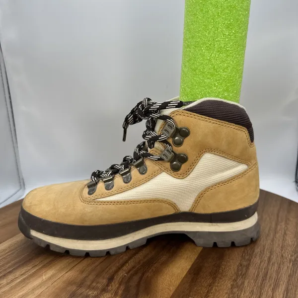Timberland‎ Euro Hiker Mid Boots Outdoor Nubuck Leather 85386 Women's 6.5 - Image 6