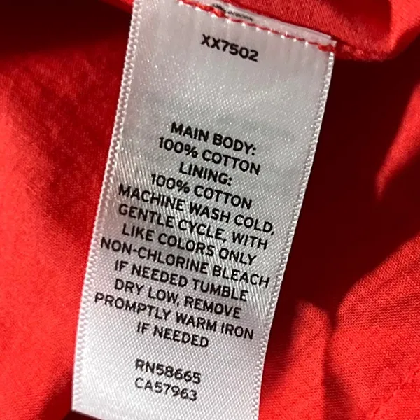 Abound Babydoll Dress Womens Small Red‎ Puff Sleeve Square Neck Cotton Mini - Image 4