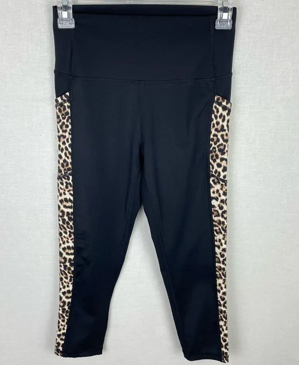 Zyia Active Brillant Leopard Pocket Active Leggings - Image 2