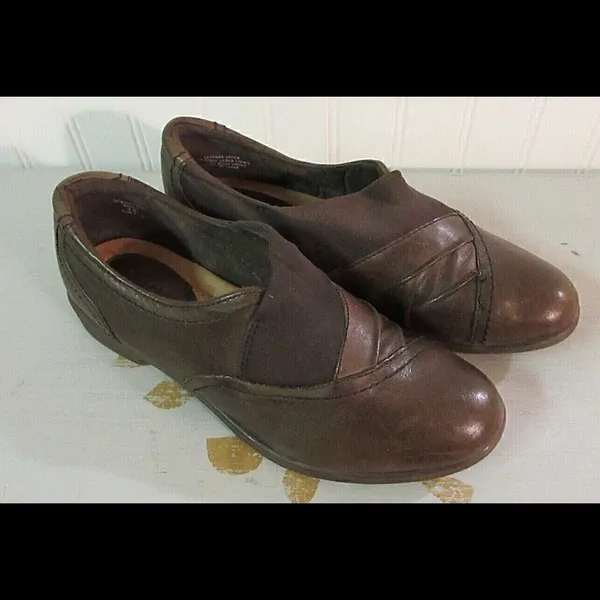 Earth shoes Stratton leather size 7B Brown - Image 3