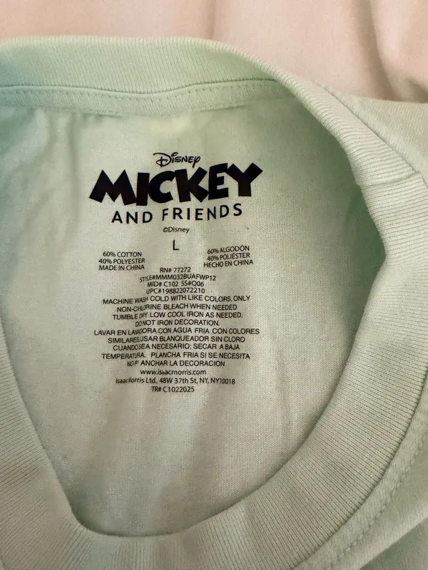 Mickey and Friends Disney Women’s Short Sleeve Graphic Tee - Image 2