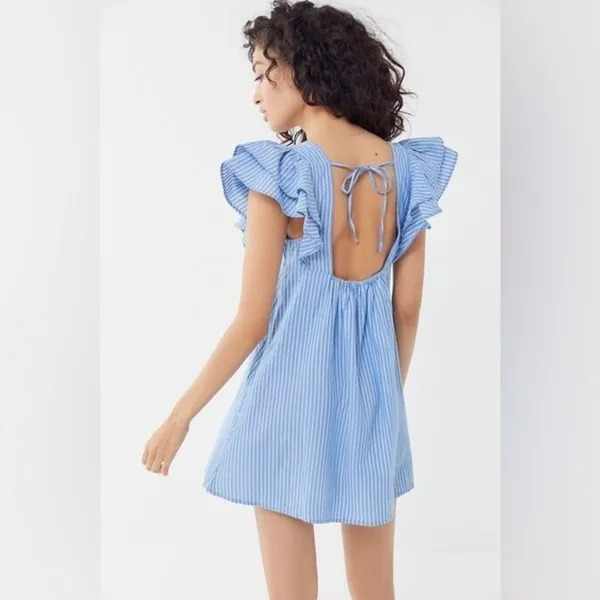 Urban Outfitters La Petite Tie-Back Babydoll Dress - Image 10