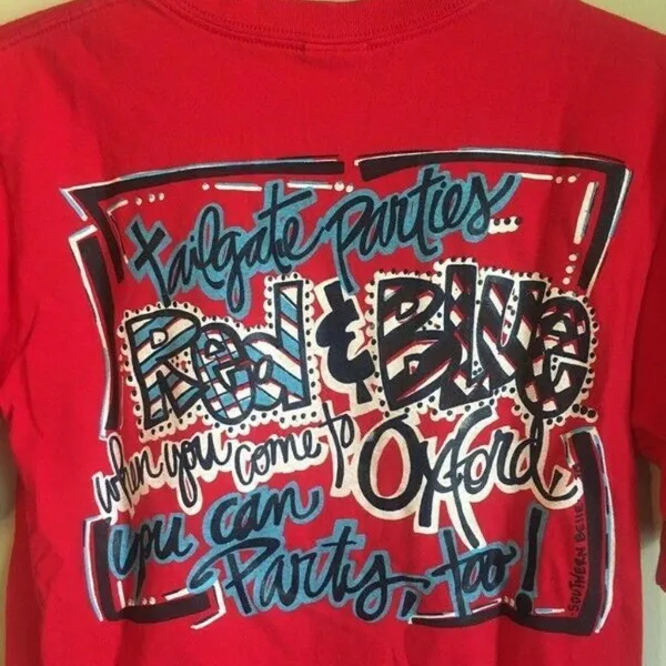 Anvil small‎ southern belle red t-shirt - Image 3