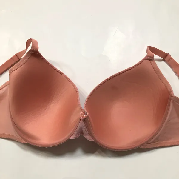 Delta Burke Underwire Lace Overlay Bra Orange Size 40 E / DD - Image 5