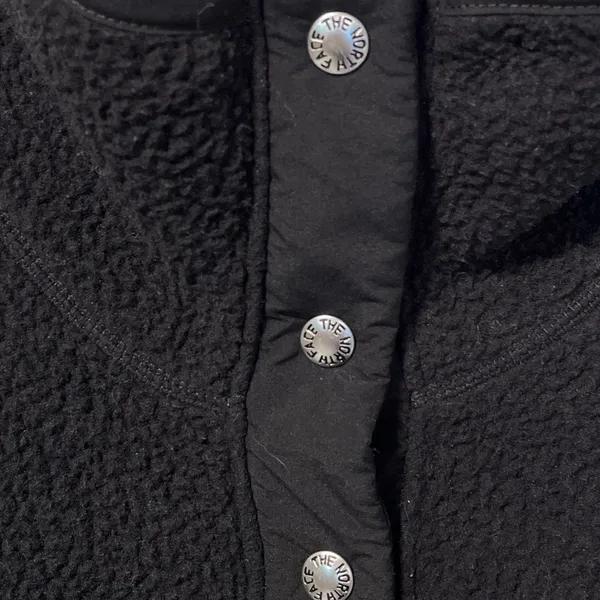 The North Face Black 1/4 Snap Pullover Fleece size XS - Image 3