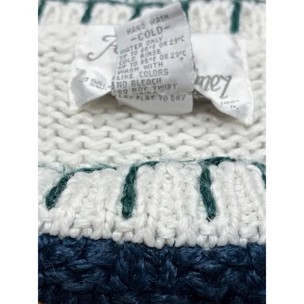Allison Britney Vintage Sweater Women's‎ Medium Aztec Embroidery Grandma Core - Image 7