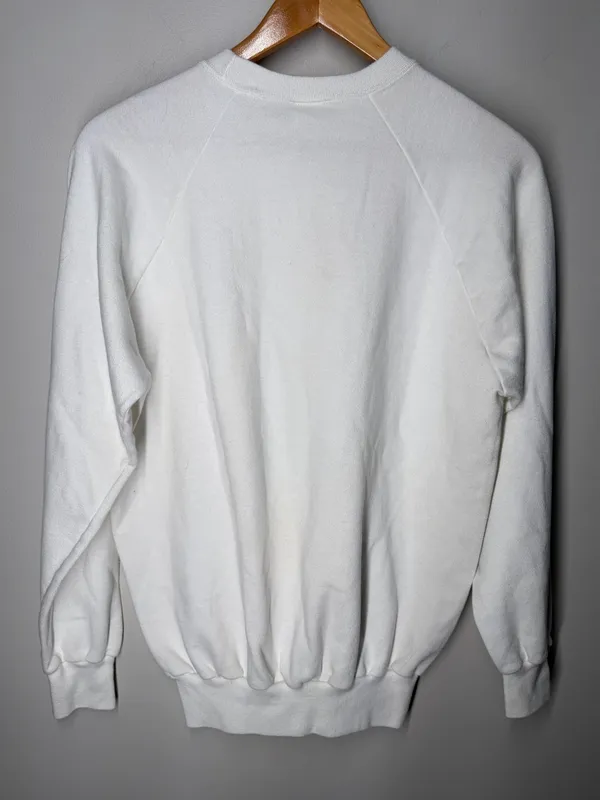 Vintage 80s Anvil Neon Fashion Graphic Sweatshirt New Wave Retro Streetwear - Image 8