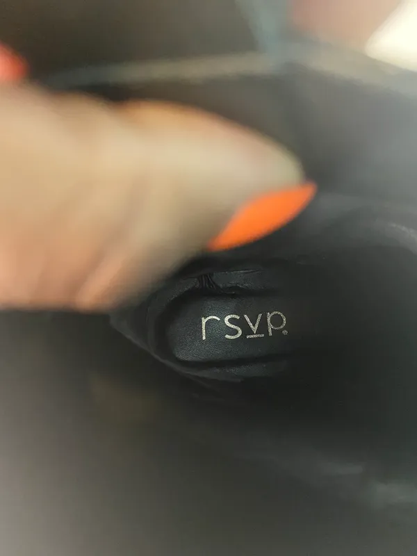RSVP Leather Booties Size 6.5 - Image 9