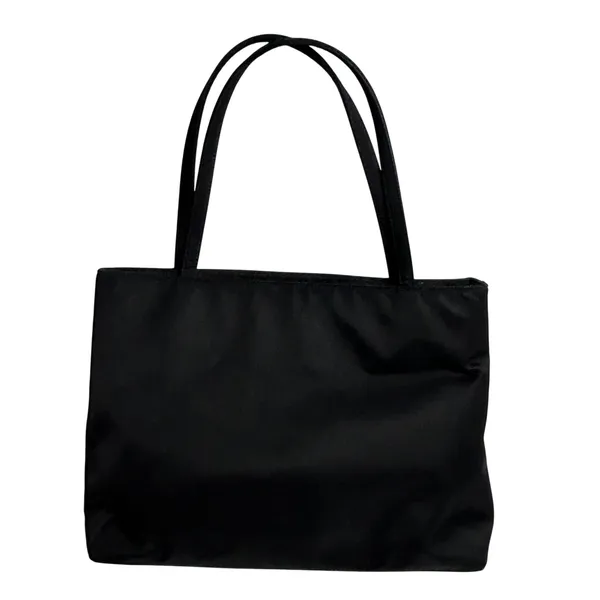 Kate Spade New York Black Nylon Tote Shoulder Bag Zip Top Rectangular - Image 2