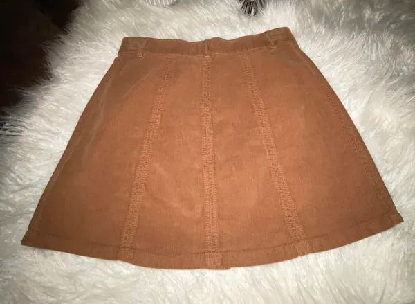 American Eagle NWT Corduroy Button Down Skirt - Image 3