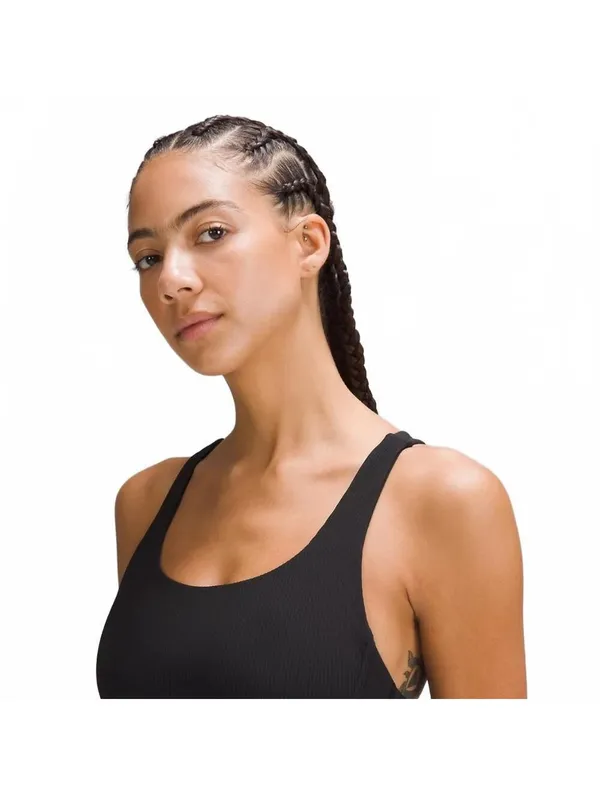 Lululemon Energy Longline Ribbed Bra Medium Support B–D Cups Women's Size 6 - Image 8