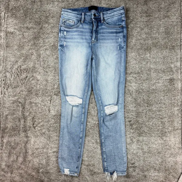 Buckle Black Ankle Skinny Jeans Womens 26 - Image 3