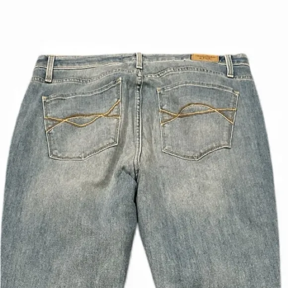 Abercrombie & Fitch Denim Super Skinny High Rise Button Fly Blue Jeans 31 - Image 6