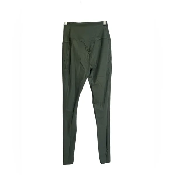 Gymshark Olive Green Directional Ribbed Leggings‎ Size XS NWT - Image 2