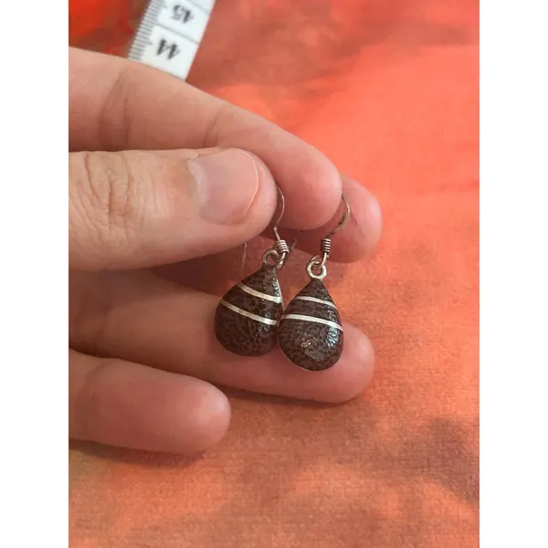 Earrings b286 925 sterling silver - Image 3