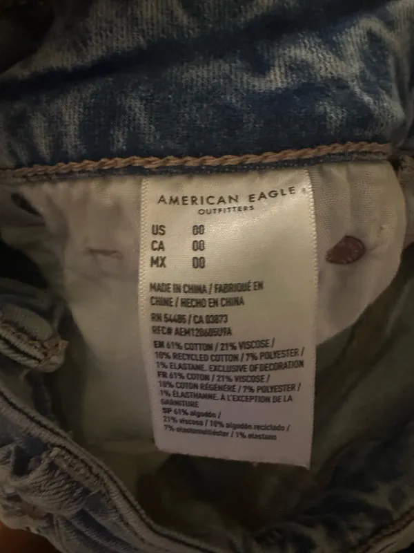 American Eagle Next Level Stretch Jean shorts - Image 3