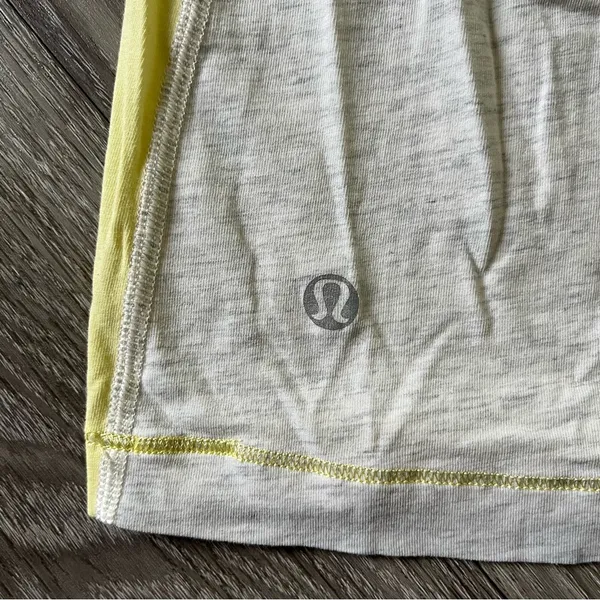 Lululemon Athletica Devotion Yellow Short Sleeve Tee - Image 6