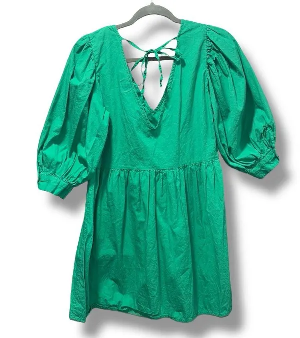 ASOS puff sleeve mini smock dress - Image 2