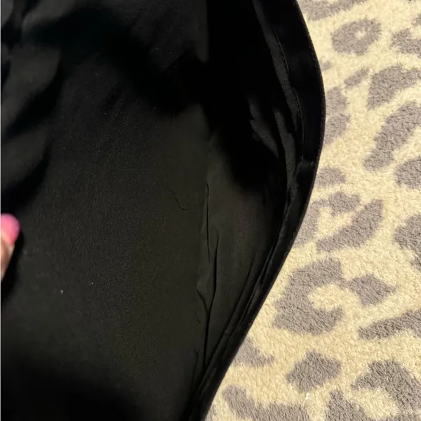 Y2K PINK Victoria's Secret Black and White Zebra 🦓 Print Sequin Laptop Bag - Image 4