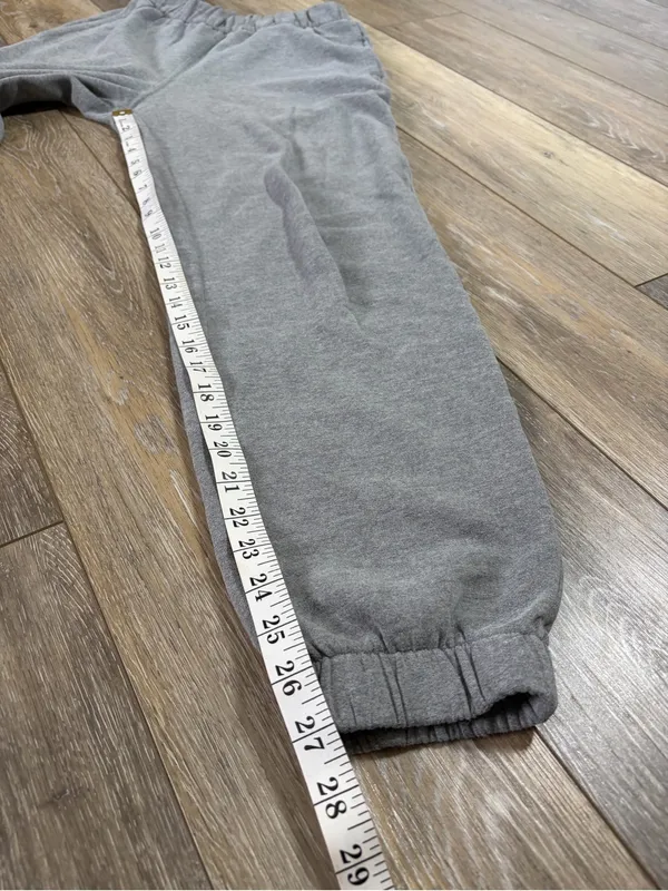 Hollister Gray Fleece Jogger Sweatpants NWOT - Image 7