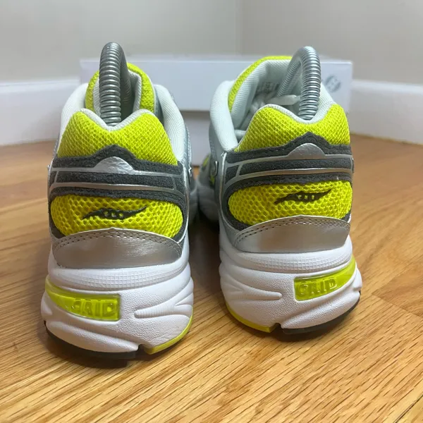 Saucony Grid Jazz 9 Yellow Silver Size 5.5M/7W - Image 7